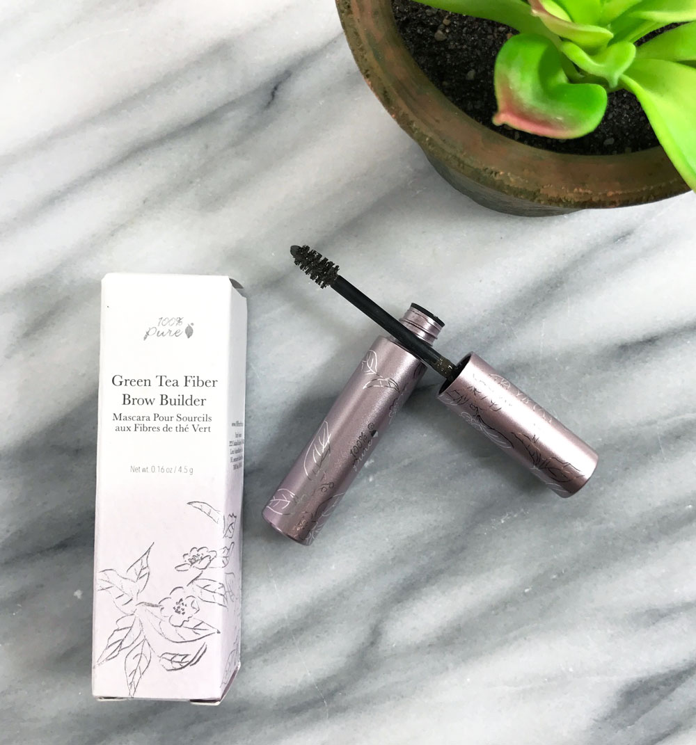 100 Percent Pure Green Tea Fiber Brow Builder Review