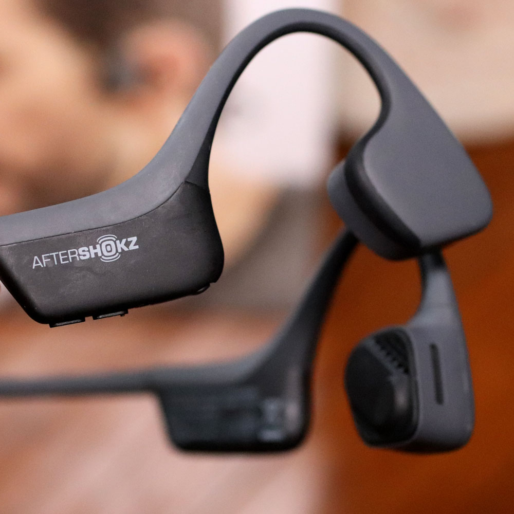 Holiday Gift Guide for the Whole Family 2019 - Aftershokz wireless behind the ear headphones