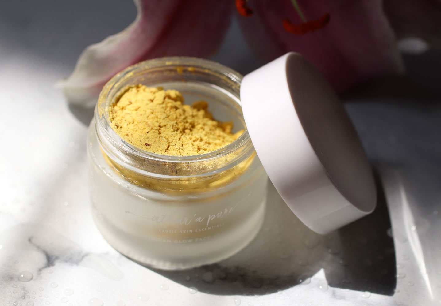 Indian Glow Face Scrub for beautiful skin - made with Ayurvedic ingredients 