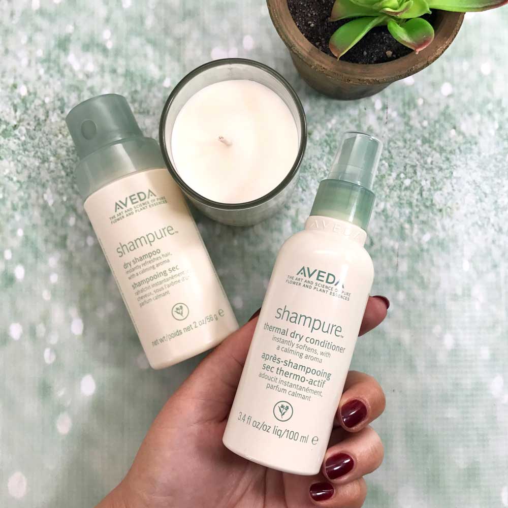 Aveda Shampure Dry Conditioner and Dry Shampoo