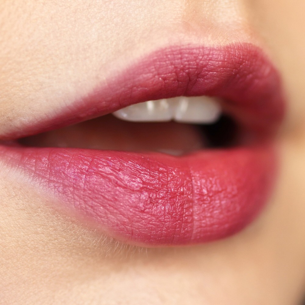 Azelique Cosmetics Gone Mauve Lipstick Swatch - Review of Azelique Cosmetics by Los Angeles cruelty free beauty blogger My Beauty Bunny