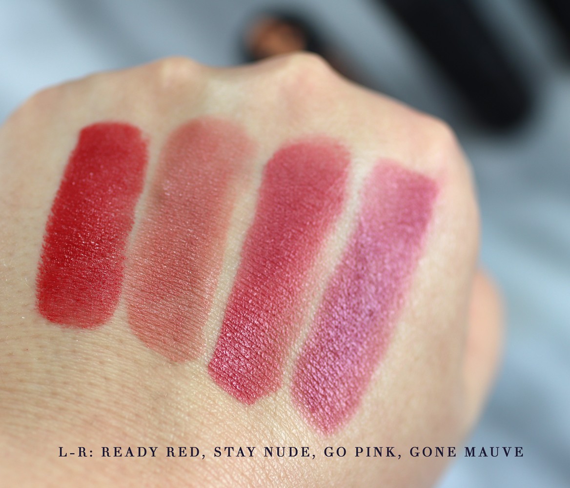 Azelique Lipstick Swatches - Review of Azelique Cosmetics by Los Angeles cruelty free beauty blogger My Beauty Bunny