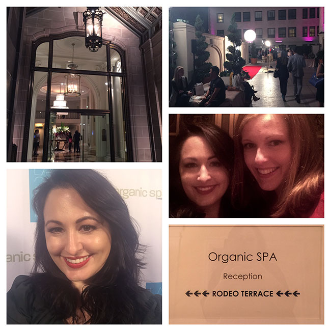 Beverly Wilshire Organic Spa Event