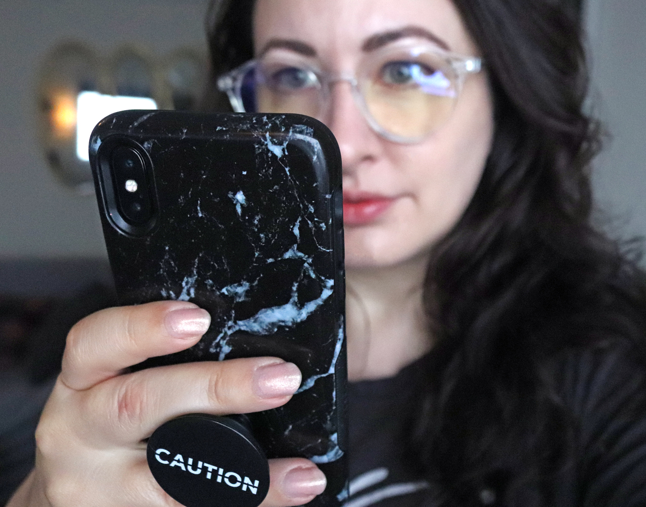 Screen time eye saver - blue light blocking glasses