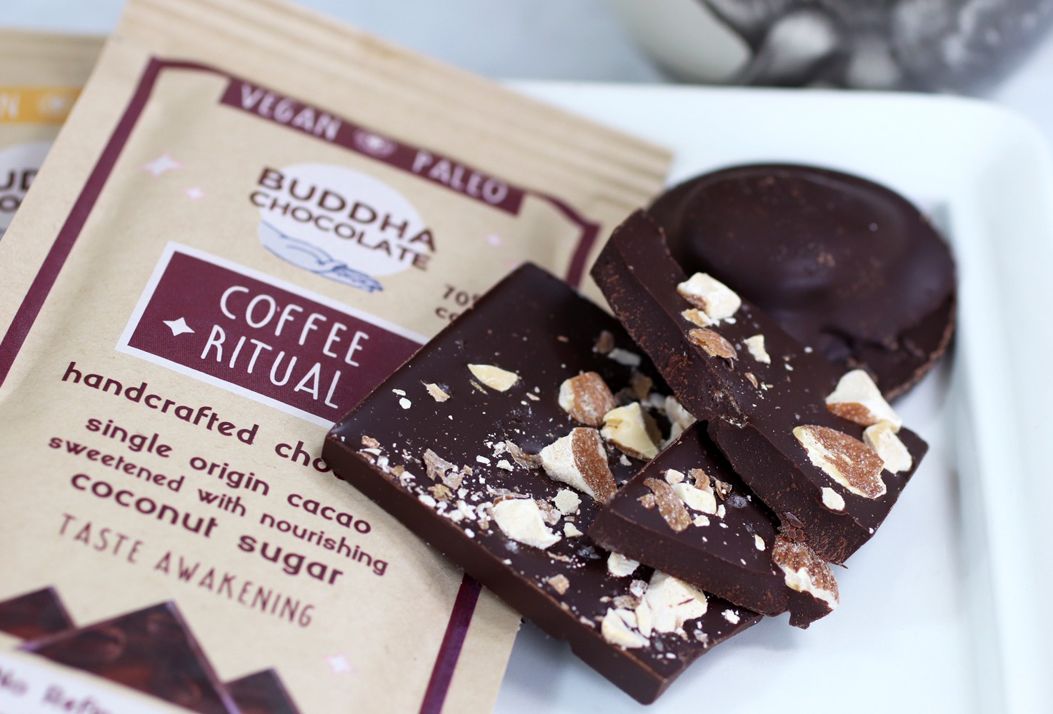 Buddha Chocolate is the BEST paleo and vegan chocolate ever - review by health blogger My Beauty Bunny