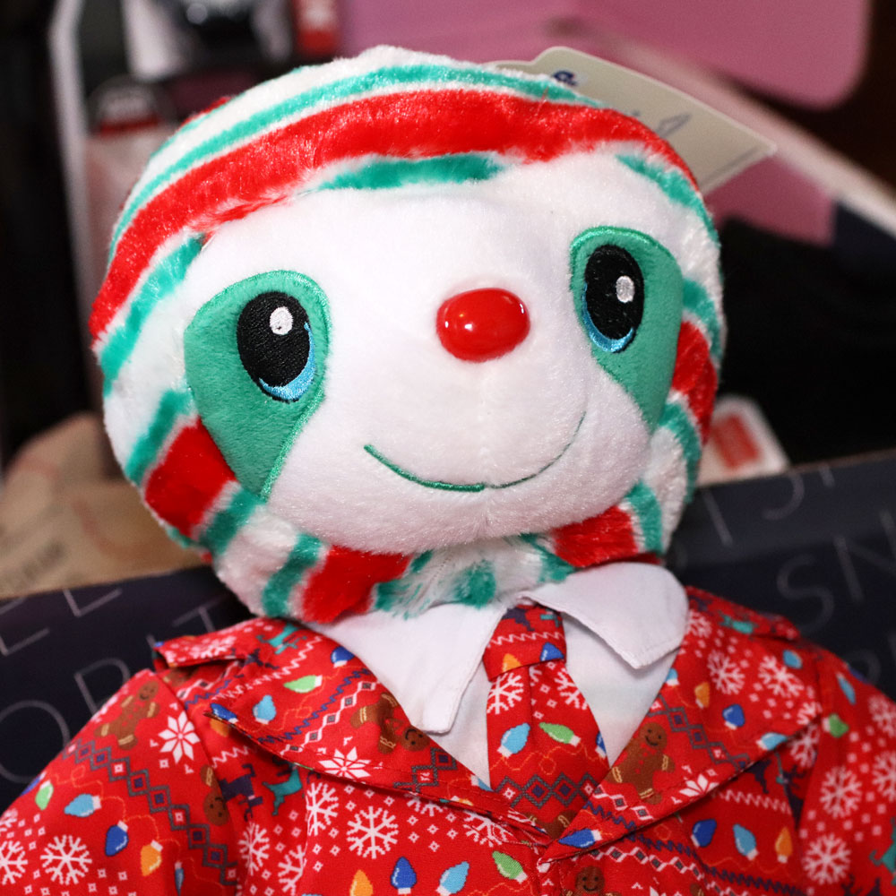 Holiday Gift Guide for the Whole Family 2019 - Build a Bear Sloth