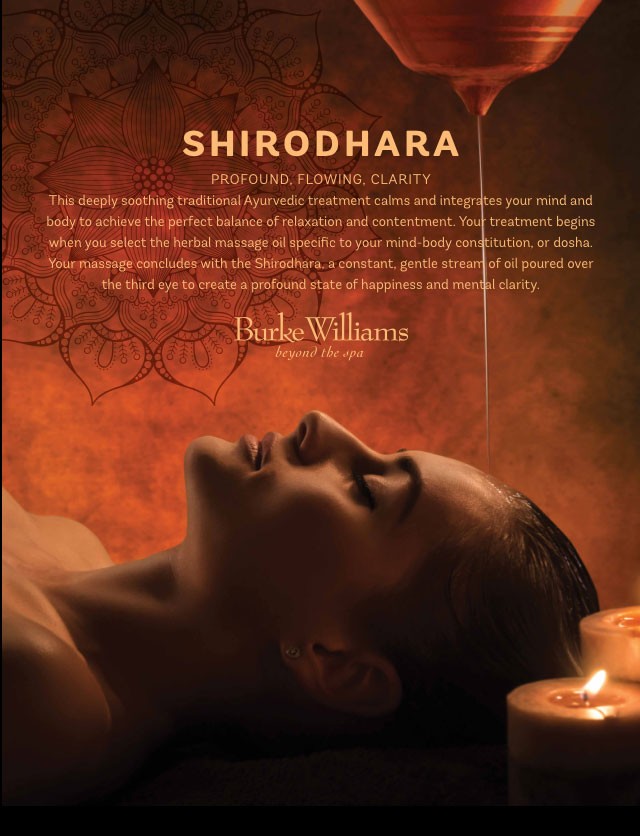 Burke Williams Shirodhara