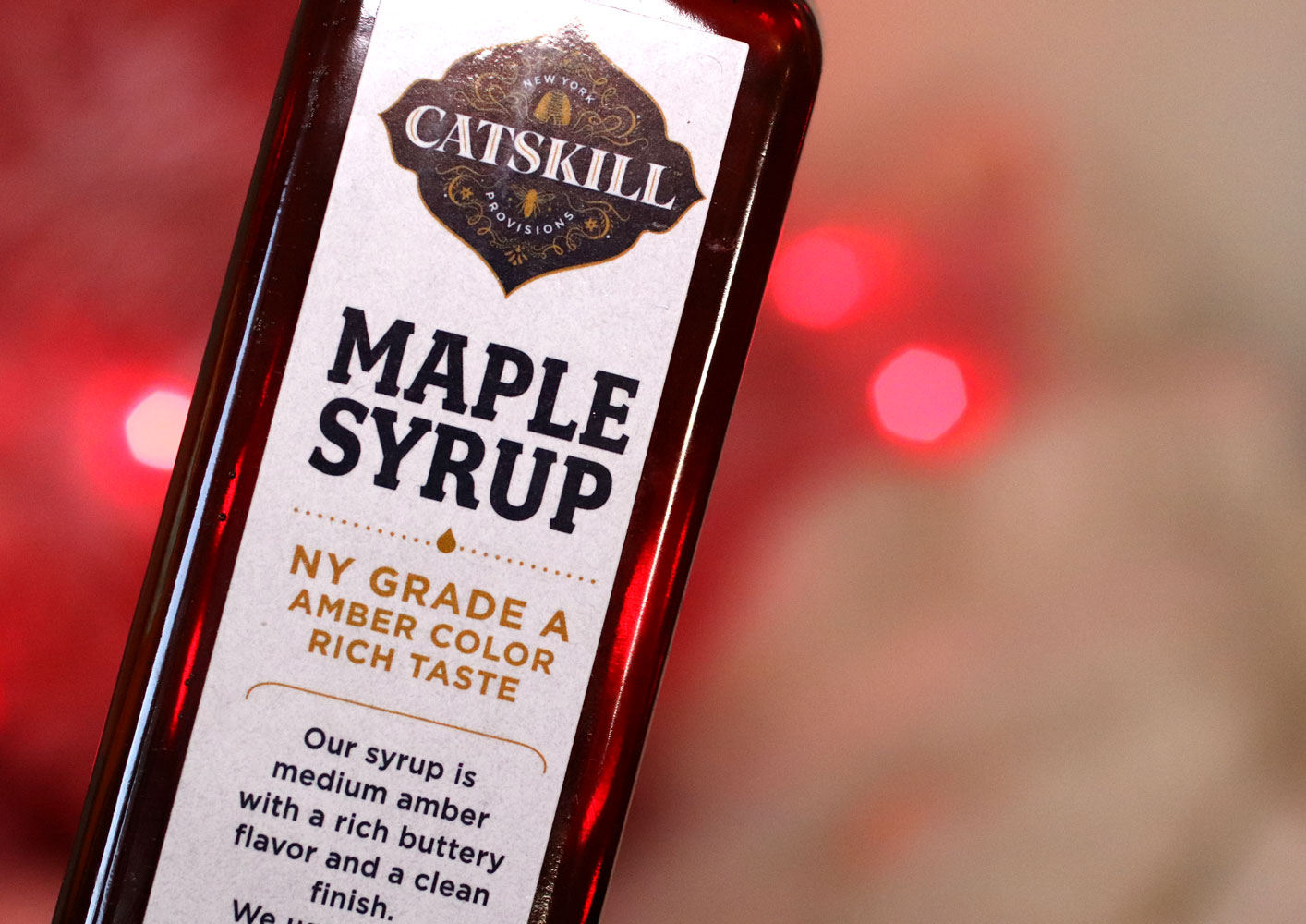Woman Owned Holiday Gift Guide 2019 - Catskill Provisions maple syrup foodie gifts
