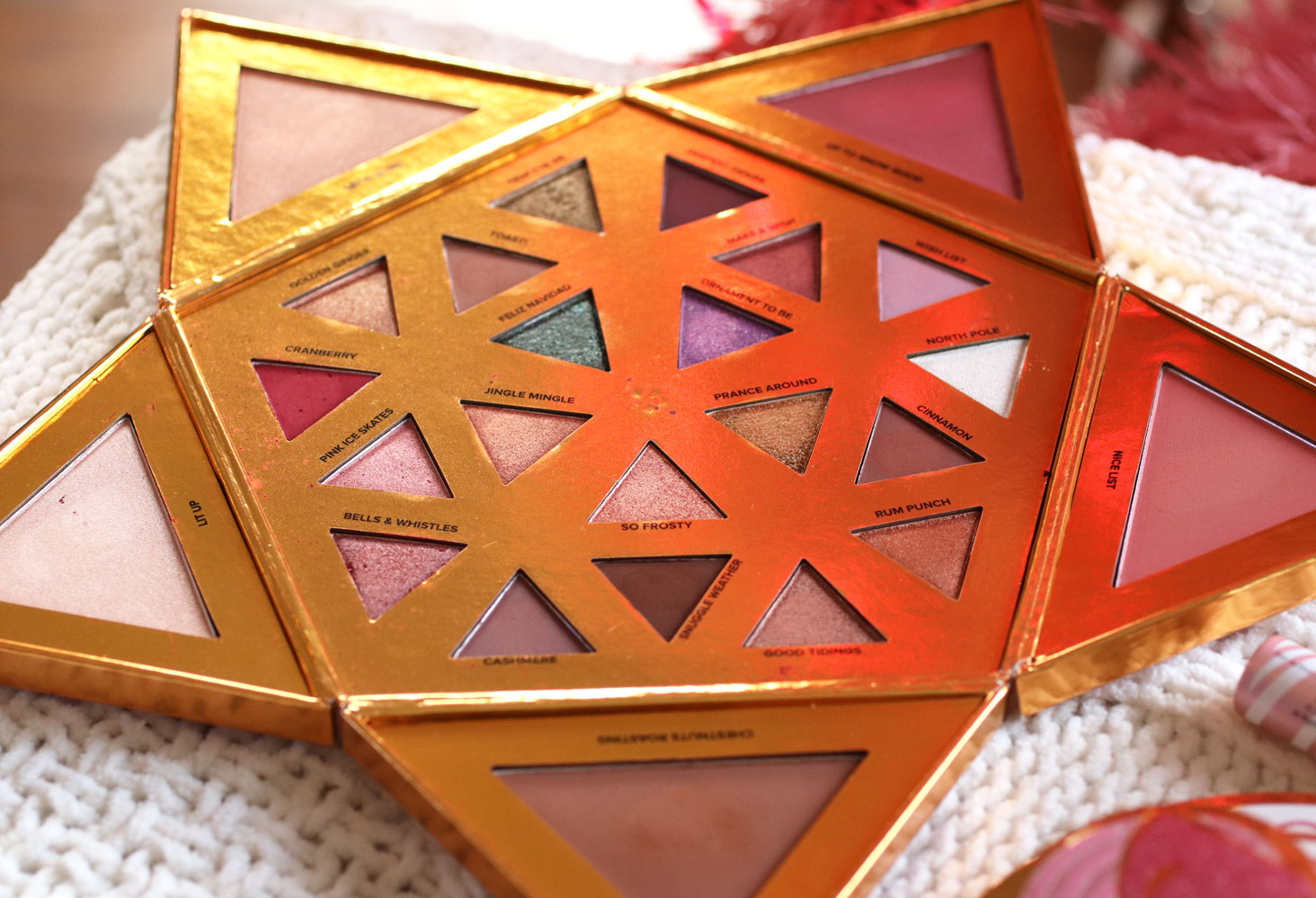 Too Faced Christmas Star palette