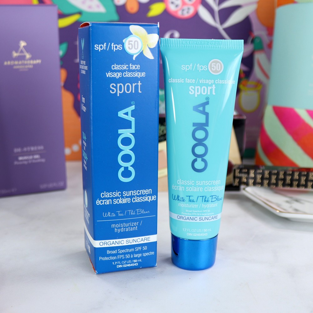 Coola Sport Sunscreen SPF 50 in the FabFitFun Summer 2018 Box