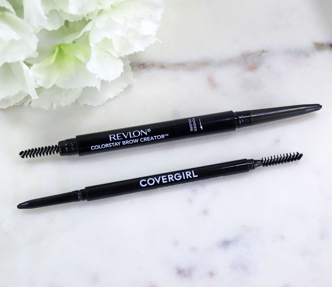 Cruelty free Covergirl dupes for Revlon brow pencils 