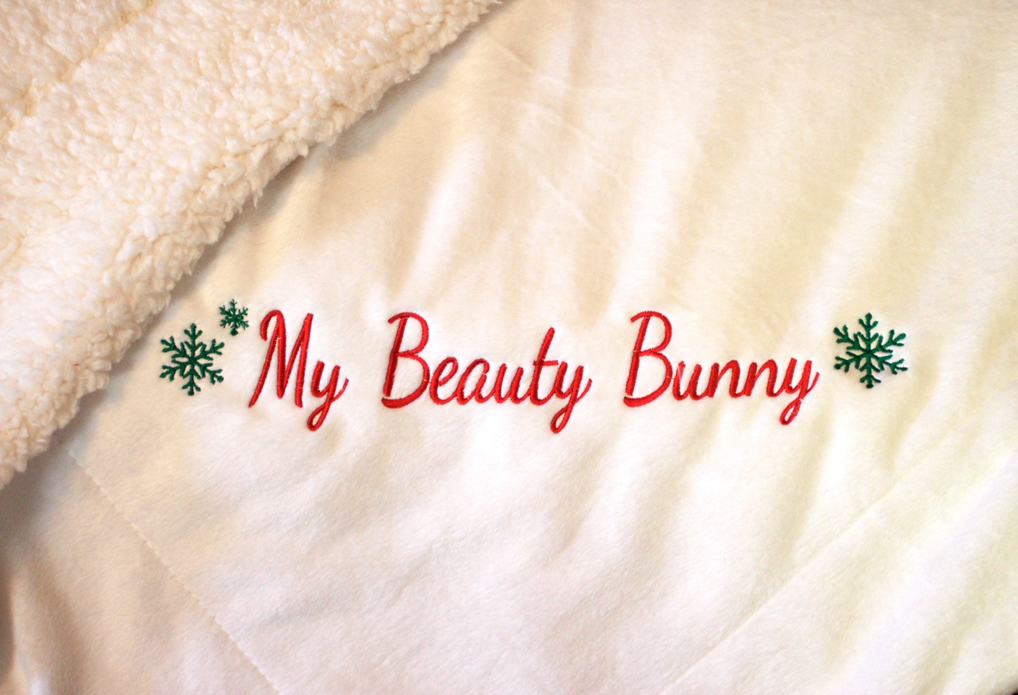 Custom Sherpa Throw
