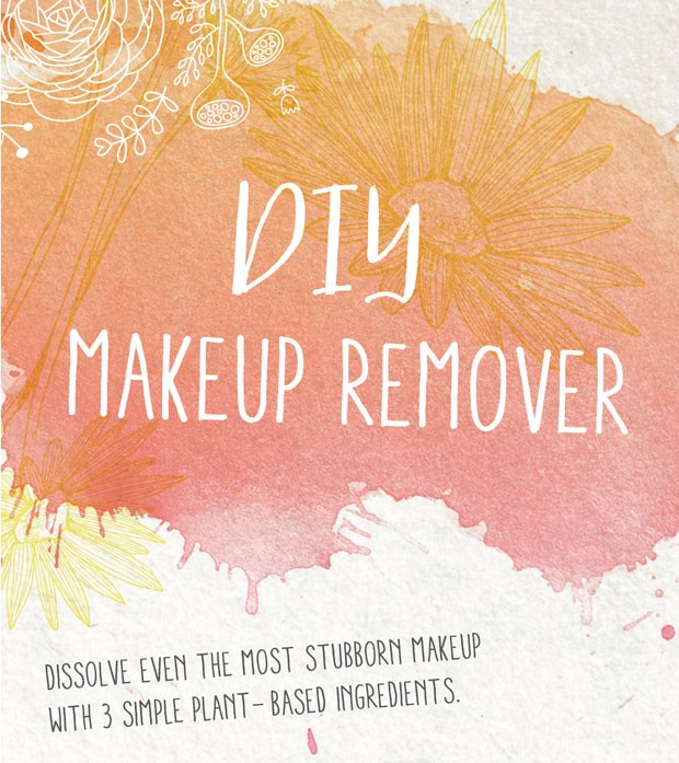 DIY makeup remover