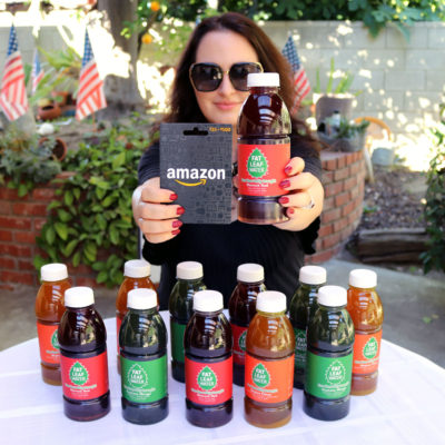 Fat Leaf Water + Amazon Gift Card Giveaway!