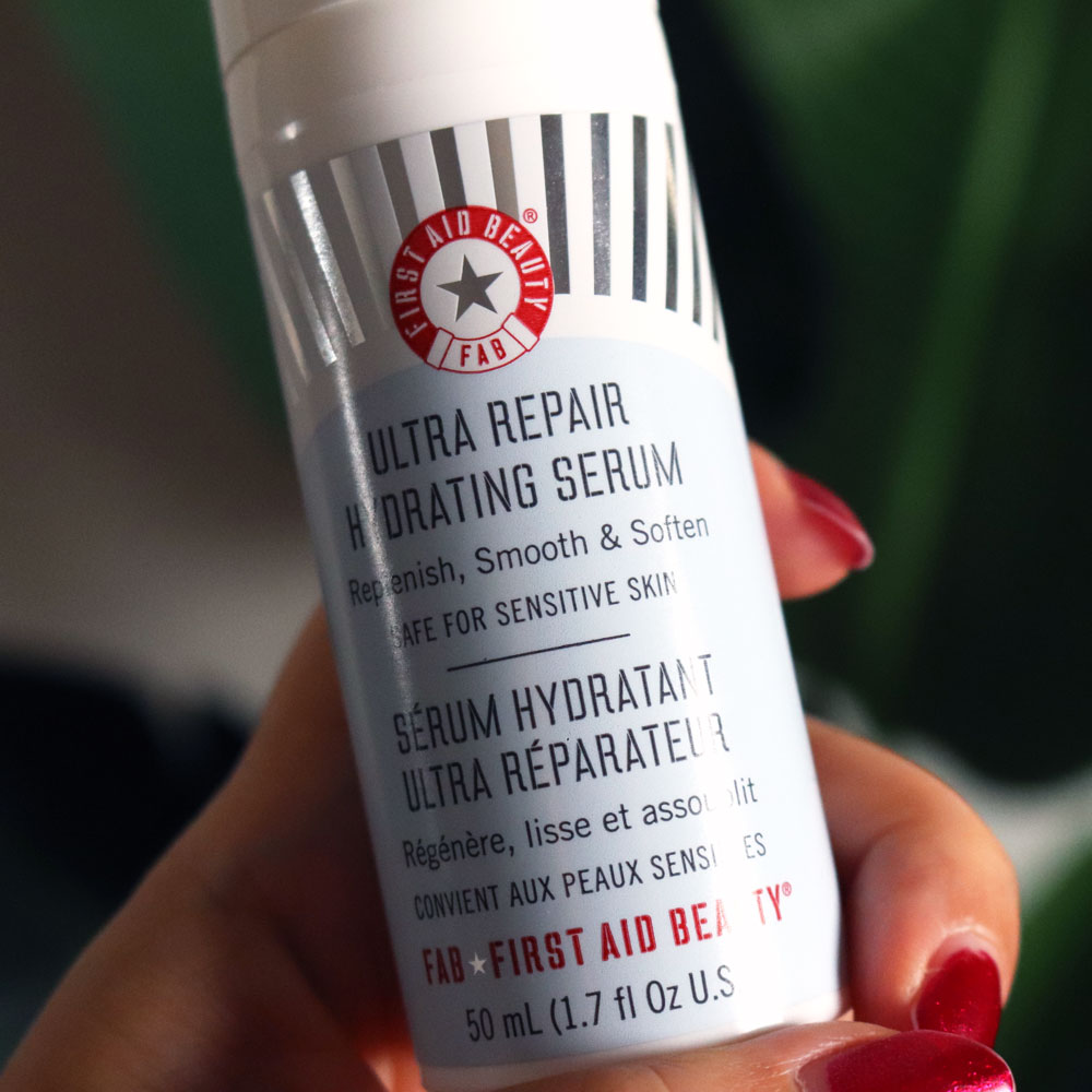 First Aid Beauty cruelty free hydrating serum