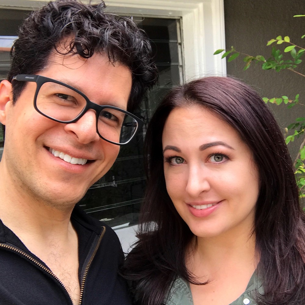 Marco Pelusi and Jen Mathews