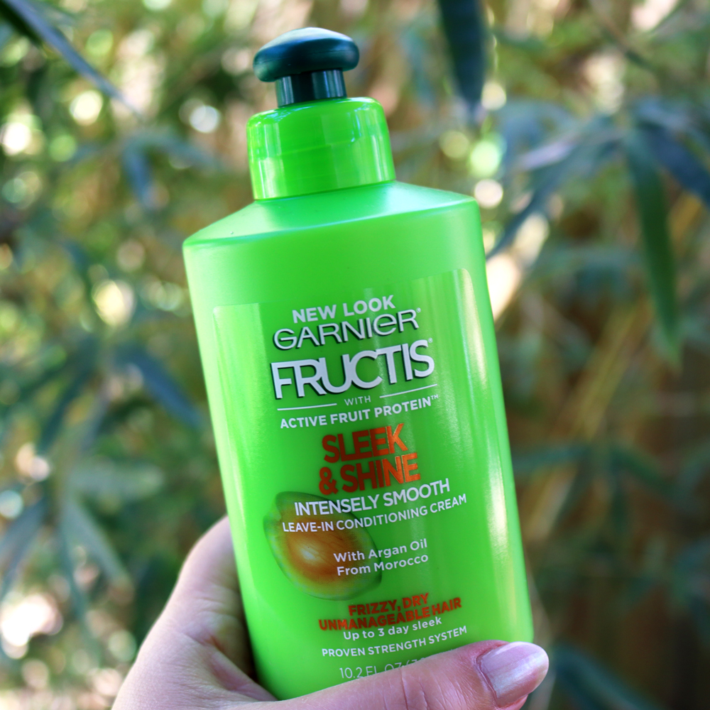 Cruelty Free Garnier Fructis Sleek & Shine Leave-In Conditioner Review
