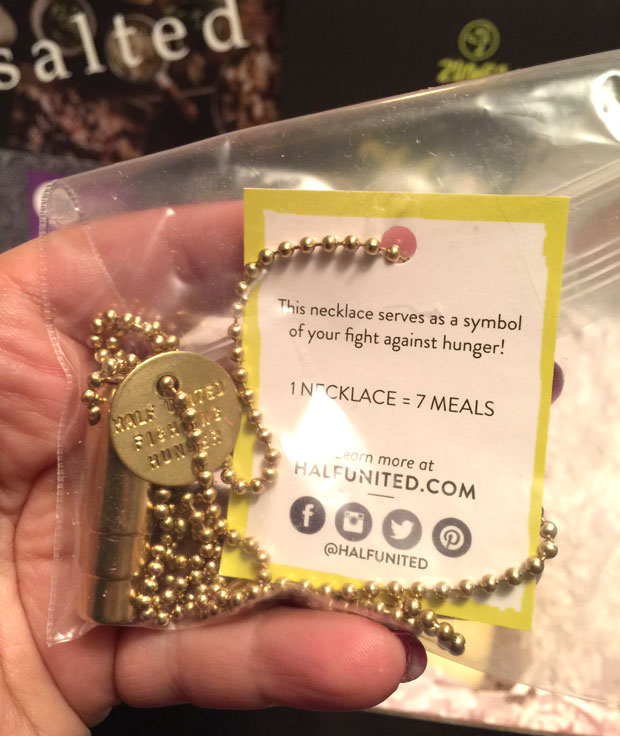 Half United Bullet Necklace