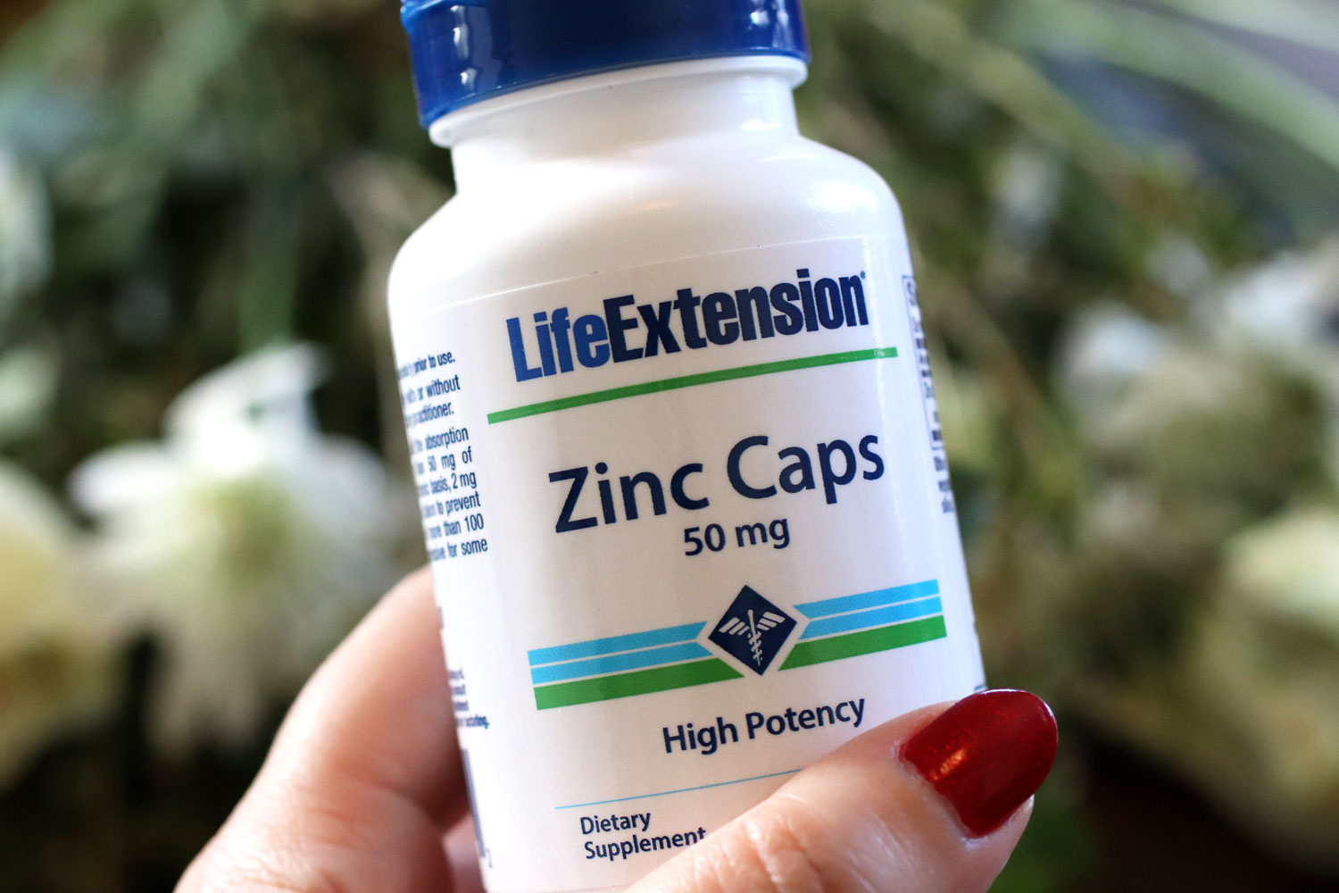 Life Extension zinc for immunity and clear skin
