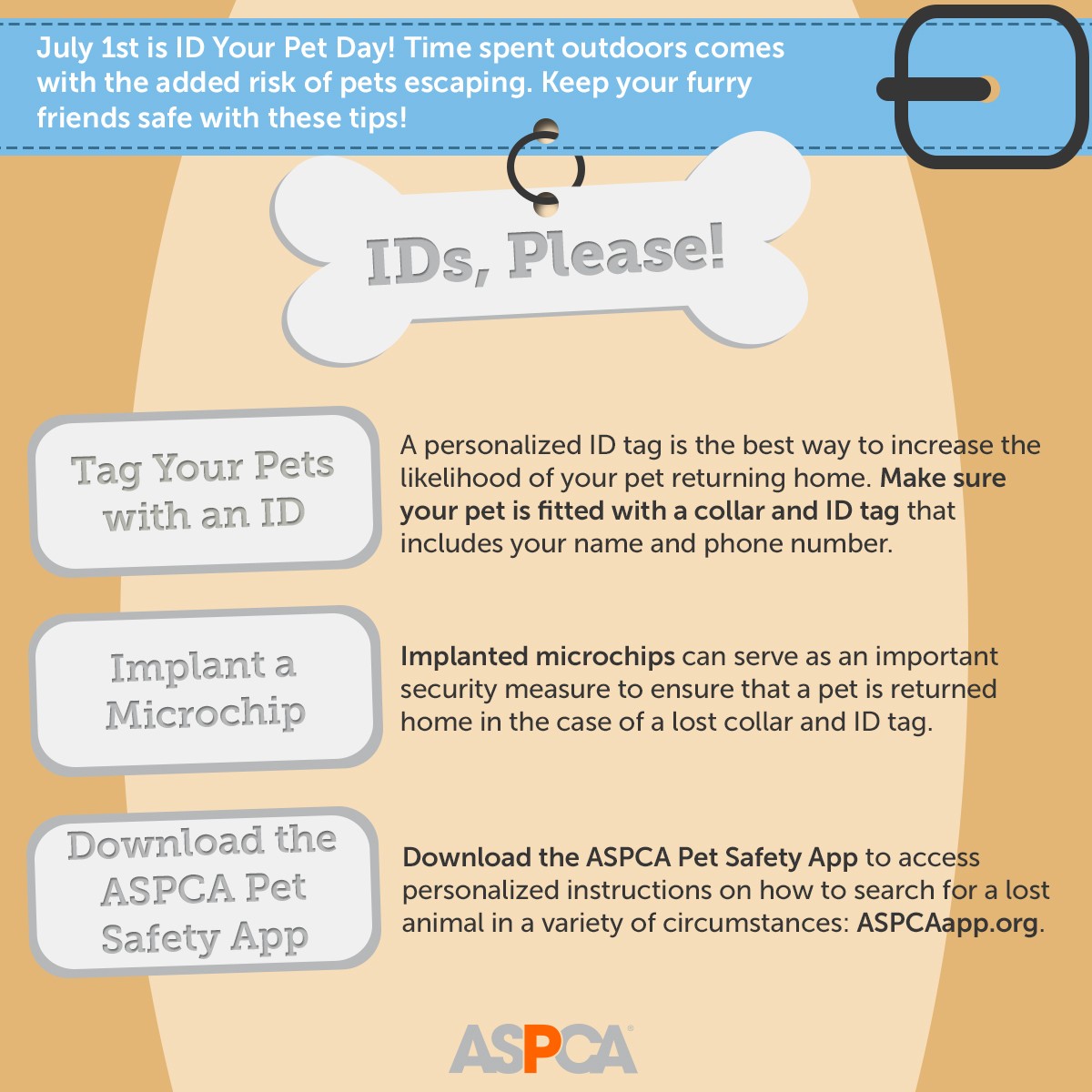 ASPCA ID Your Pet Day