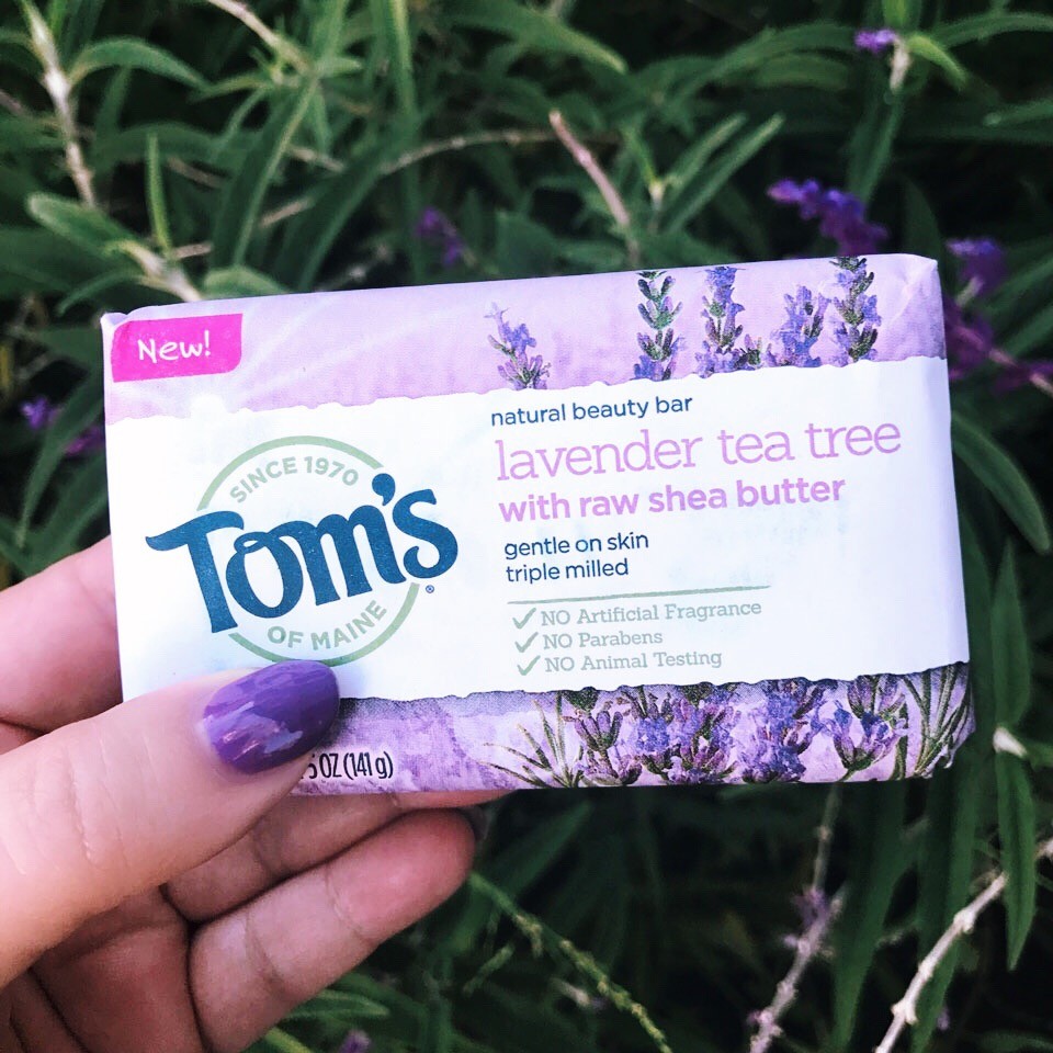 Toms of Maine Lavender Tea Tree Beauty Bar