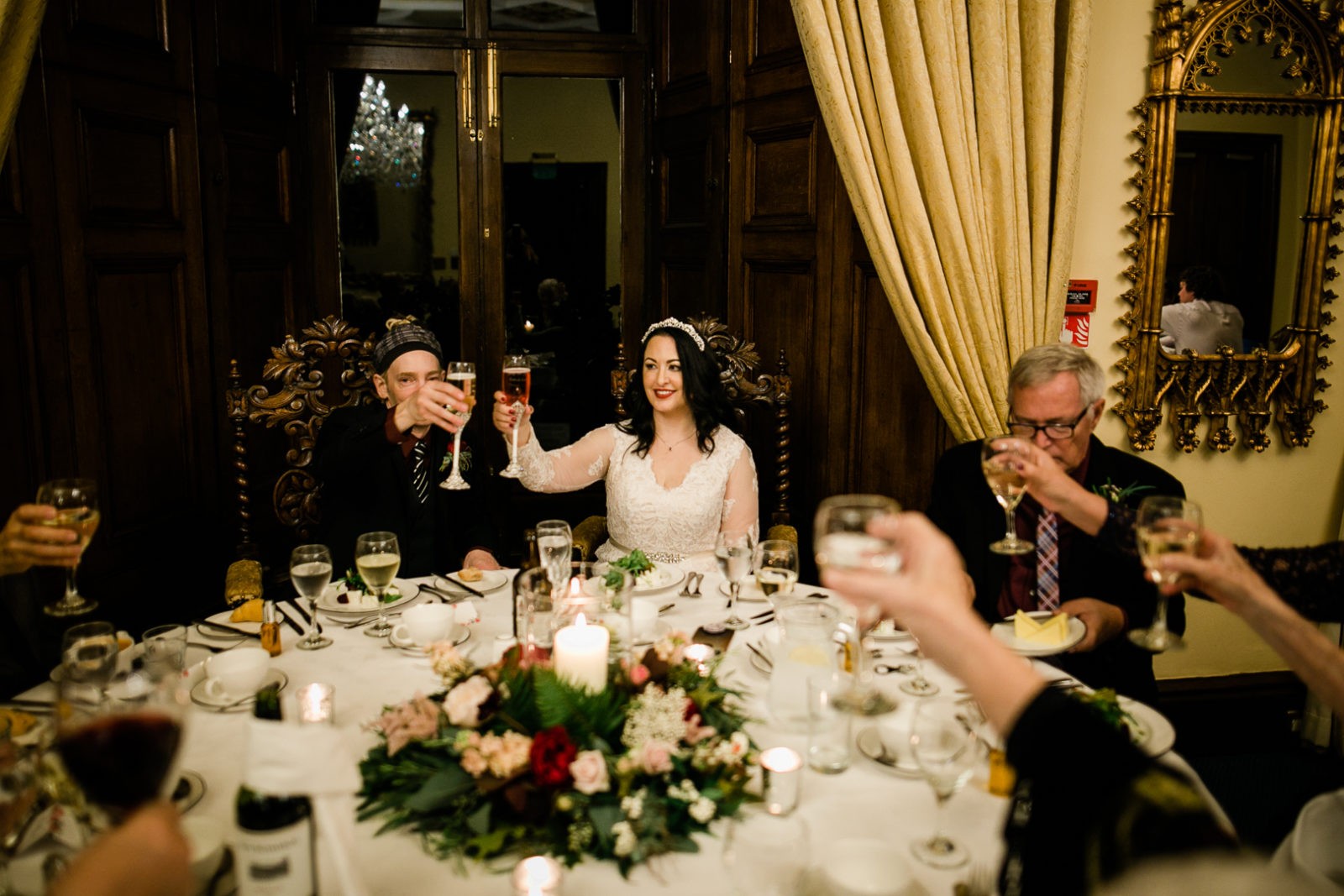 Fifth Avenue Engraved Toasting Flutes from Things Remembered