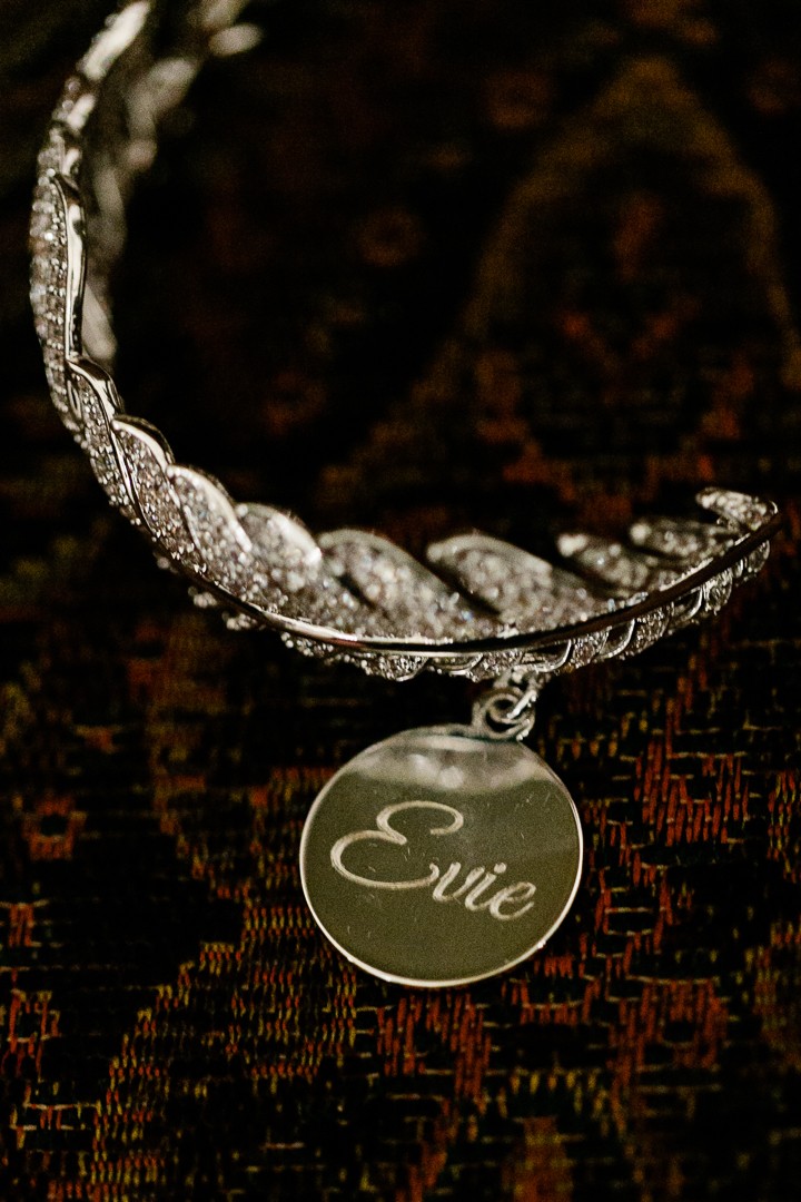 Engraved Feather Cuff Bridesmaid Gift from Things Remembered