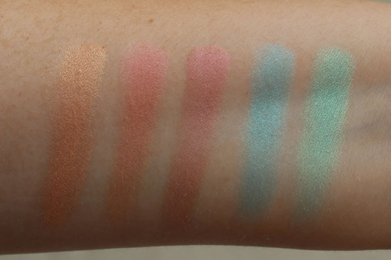 Inglot Rainbow Swatches Medium