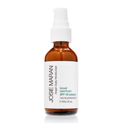 Josie Maran Argan Moisturizing Lotion SPF 40+: 2oz bottle, $32