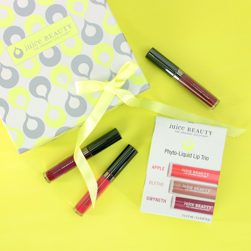 Juice Beauty Phyto Liquid Lip Trio Holiday Gift Set