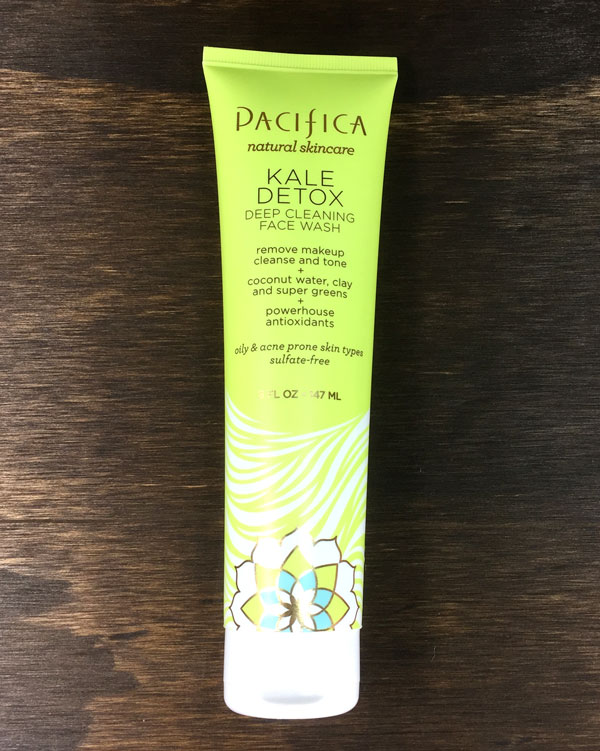 Pacifica kale detox face wash