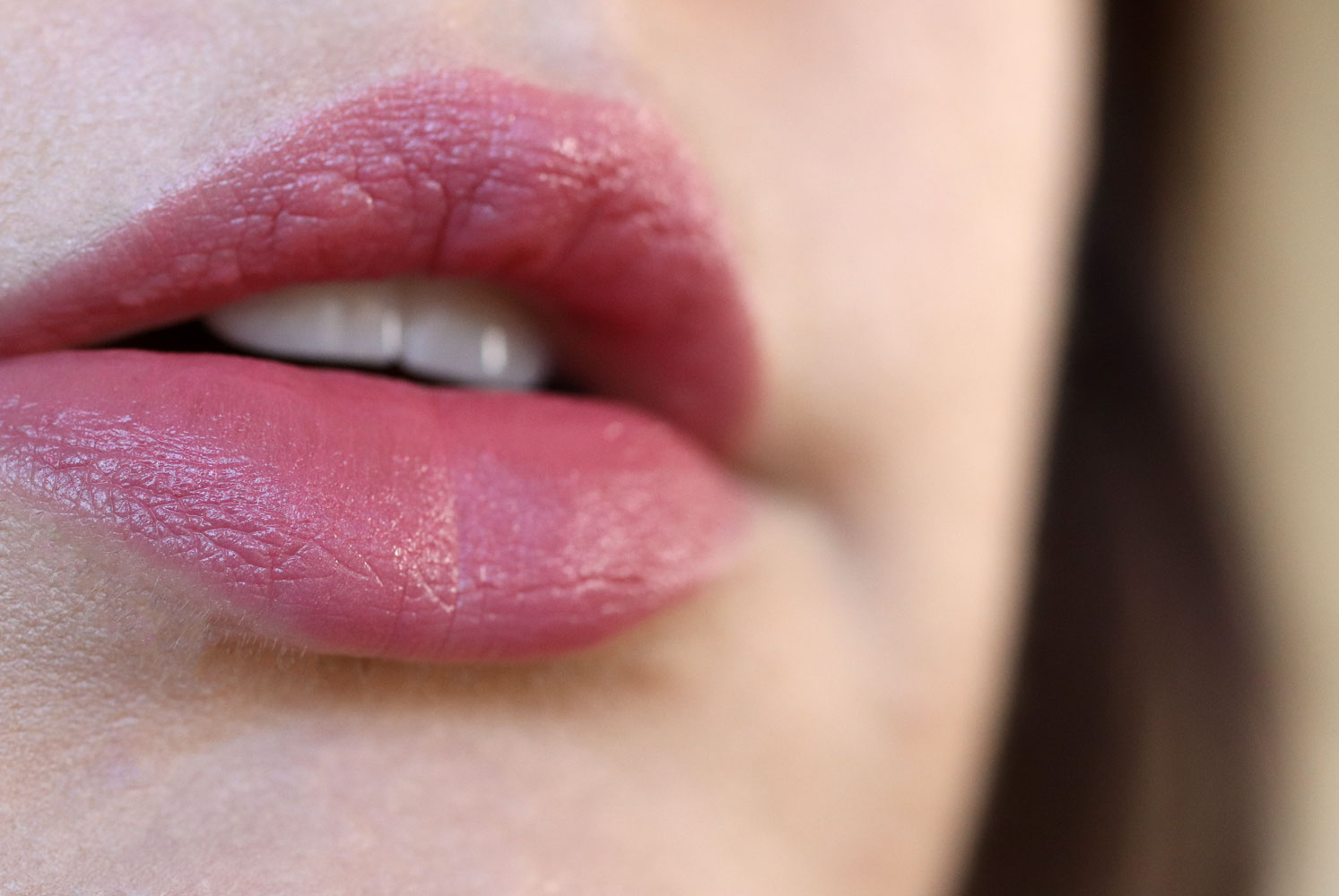 Kosas Rosewater lipstick swatch
