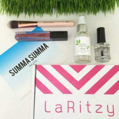 LaRitzy Vegan Beauty Box – May 2016