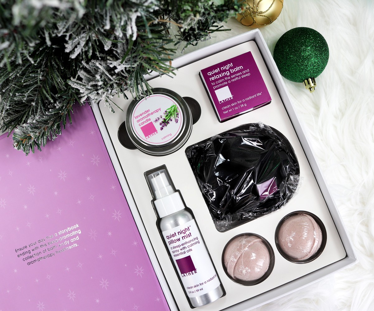 Cruelty Free Holiday Gift Guide - LATHER Bedtime Stories Gift Set