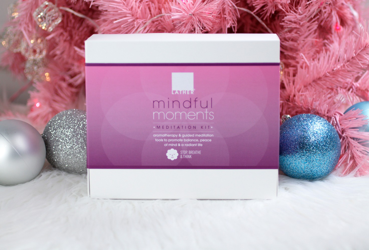 LATHER Mindful Moments Cruelty Free Meditation Gift Set