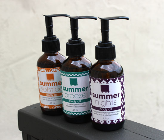 LATHER Summer Oils