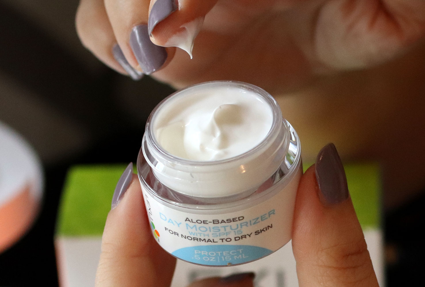 Lexli cruelty free aloe vera day cream