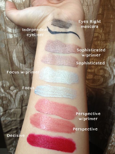 Lush swatches