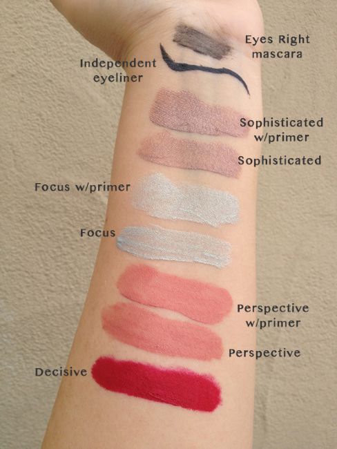 Lush swatches