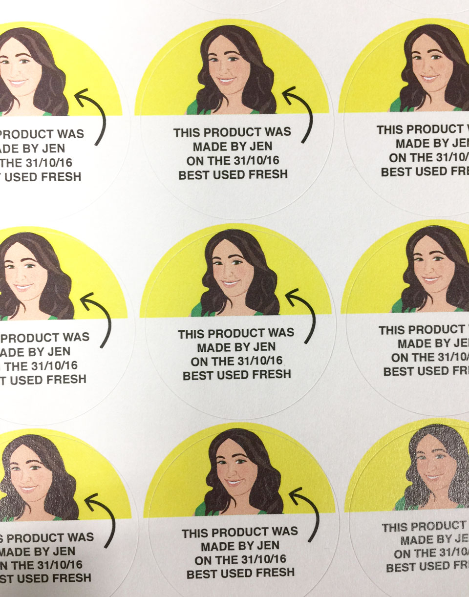 LUSH Made by Jen Stickers