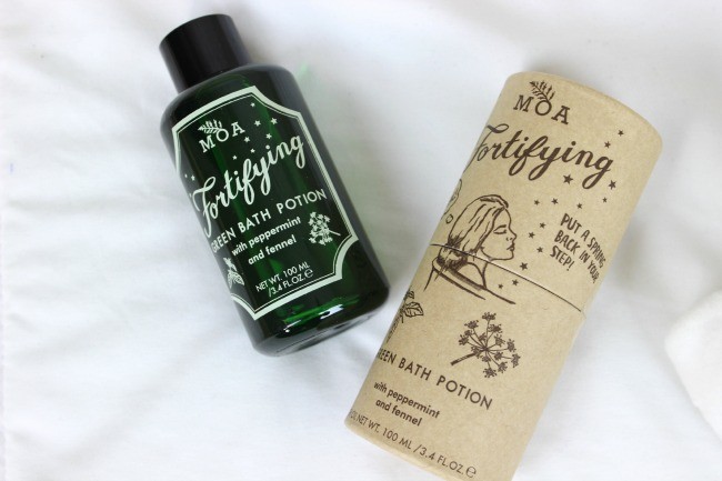 Magic Organic Apothecary Fortifying Green Bath Potion