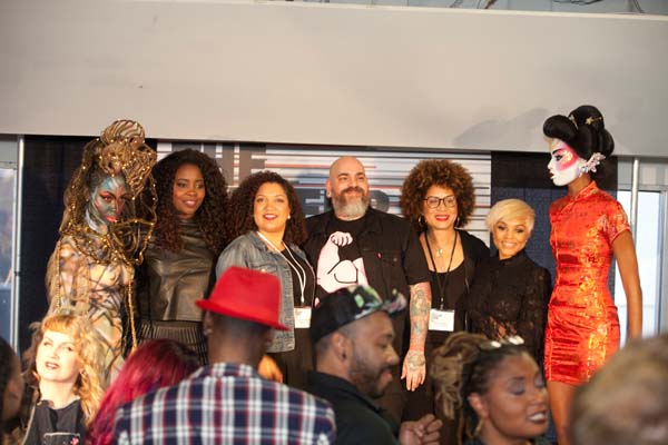 James Vincent at The Makeup Show LA