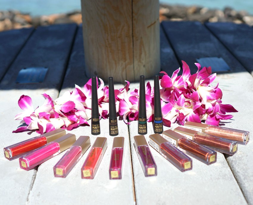 Milani Metallic Lipstick and Liquid Liners