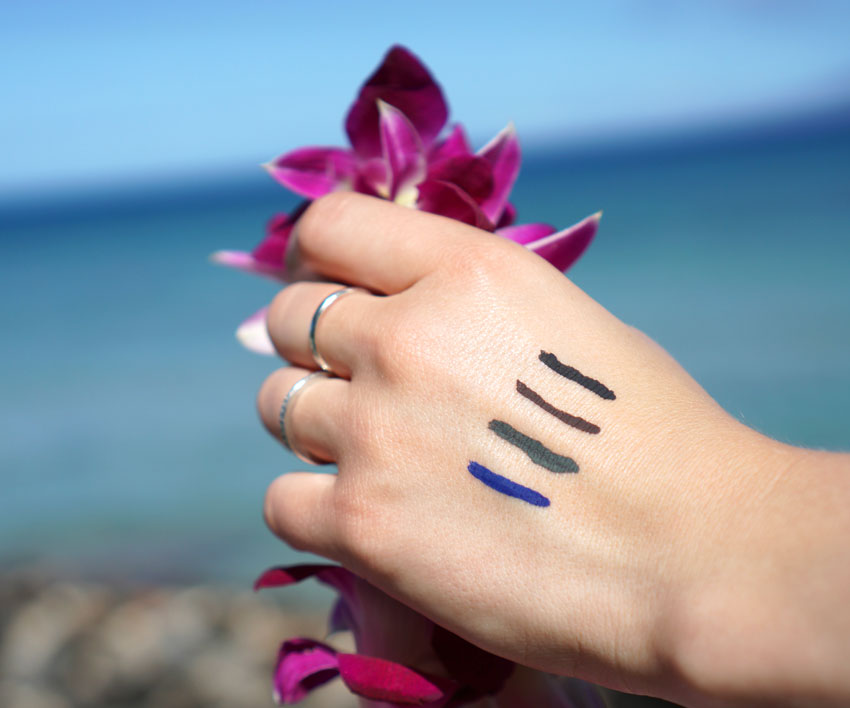 Milani Stay Put Liner Swatches