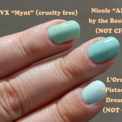 Mint Green Nail Polish Cruelty Free Dupes