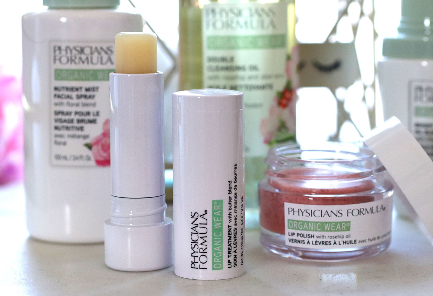 Physicians Formula Organic Wear Lip Treatment and Lip Polish