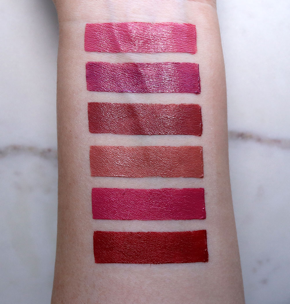 Physicians Formula Organic Wear Nourishing Lipstick Swatches