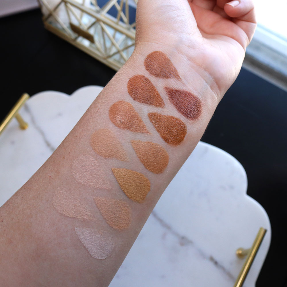 Physicians Formula Organic Wear Silk Foundation Elixir with Jojoba Oil Review and Swatches