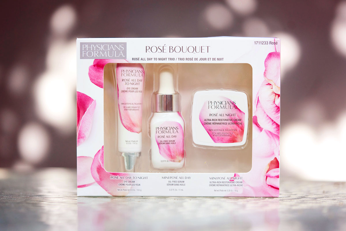 Physicians Formula limited edition Rose Bouquet rose skincare gift set