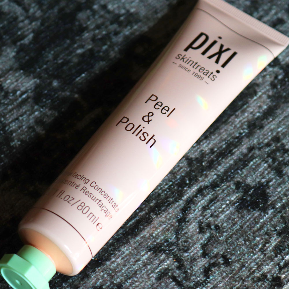 Pixi Beauty Peel & Polish vegan fruit enzyme exfoliant